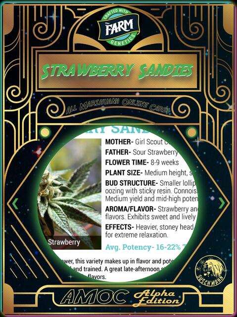 strain card